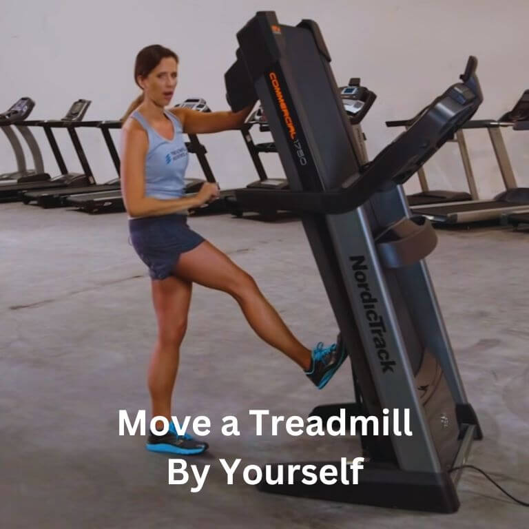 Move a Treadmill By Yourself
